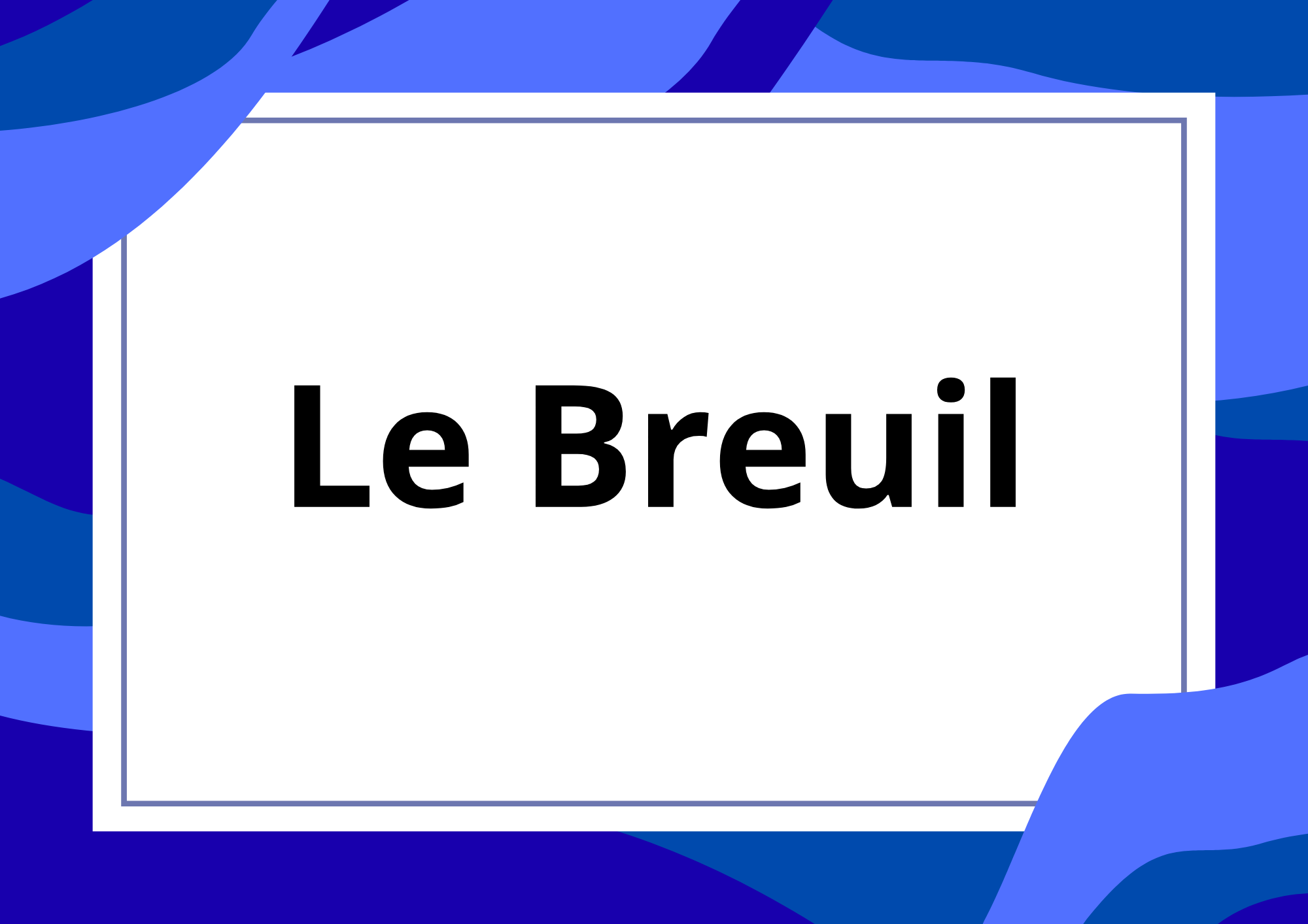 Le Breuil