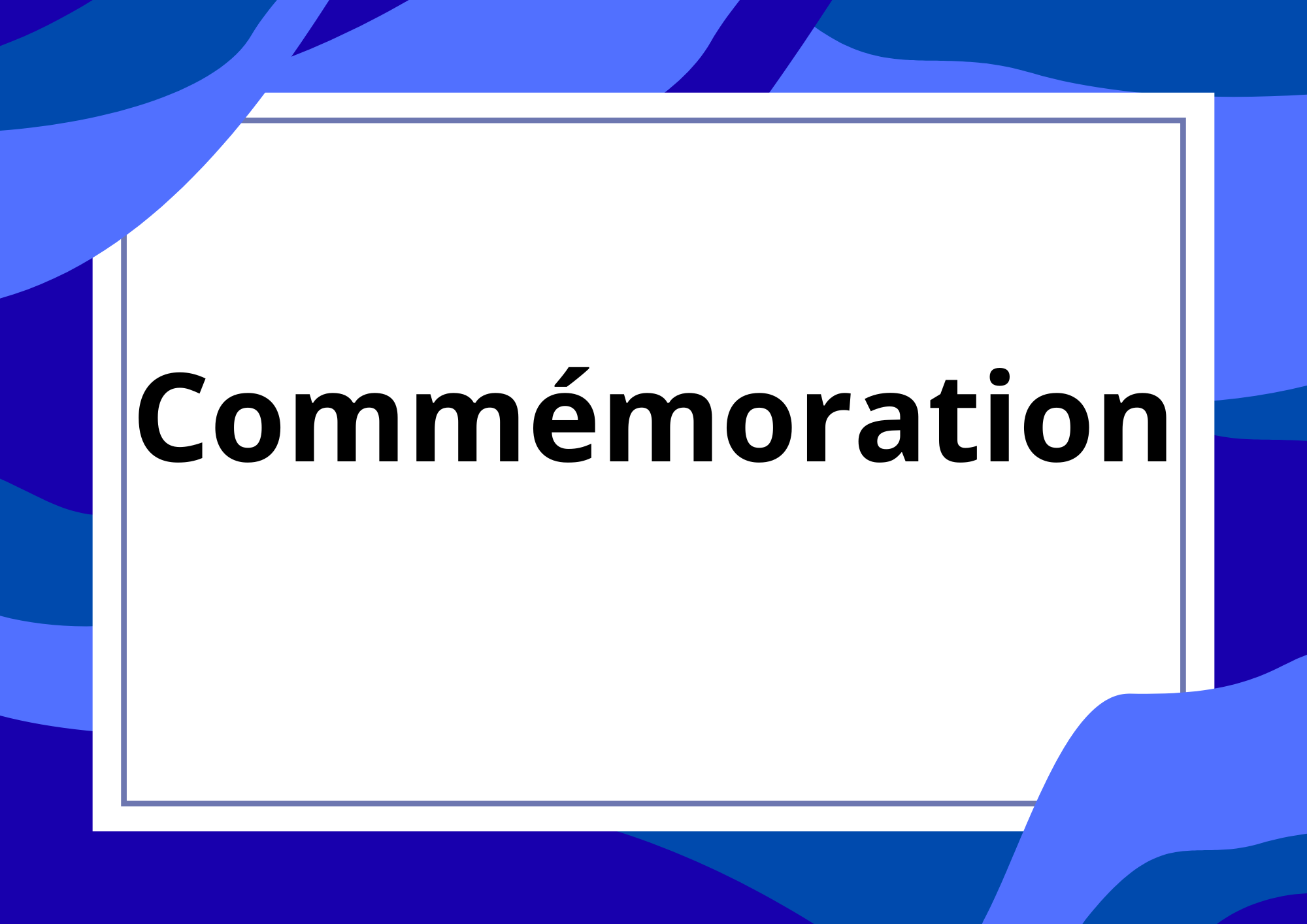 Commémoration